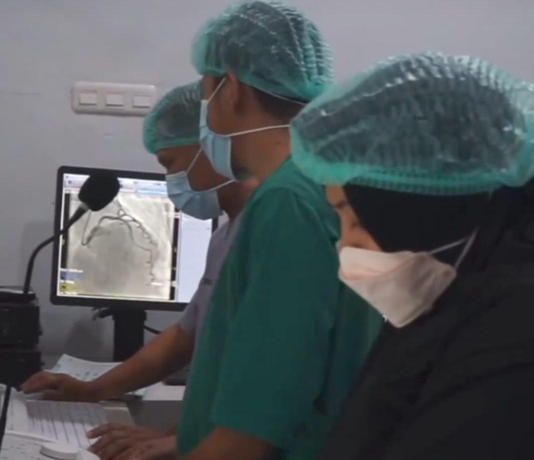 RSUD Meuraxa Banda Aceh sudah mengoperasikan Pelayanan Cath Lab (Kateterisasi Jantung), Kamis (26/10)