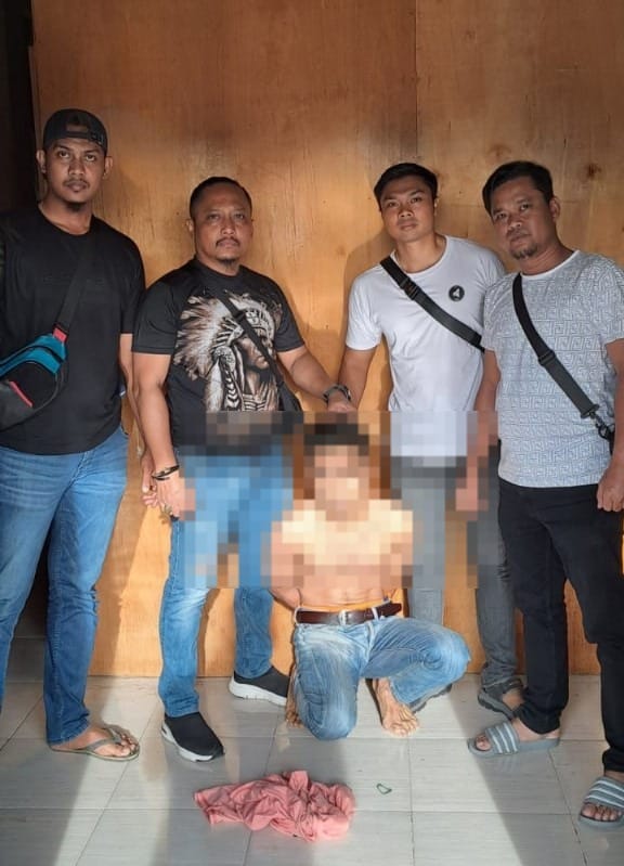 Tim Rimueng Satreskrim Polresta Banda Aceh menangkap terduga pencuri motor yang beraksi di kota Banda Aceh
