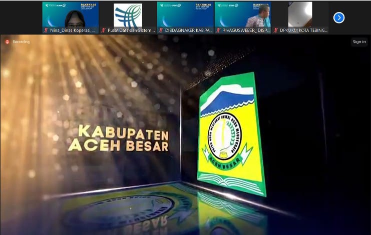 Aceh Besar juara I se-Indonesia dalam Sistem Pemantauan Pasar Kebutuhan Pokok (SP2KP) Kementerian Perdagangan yang diumumkan pada Raker Nasional SP2KP di Vase Hotel Surabaya, Kamis (9/11)