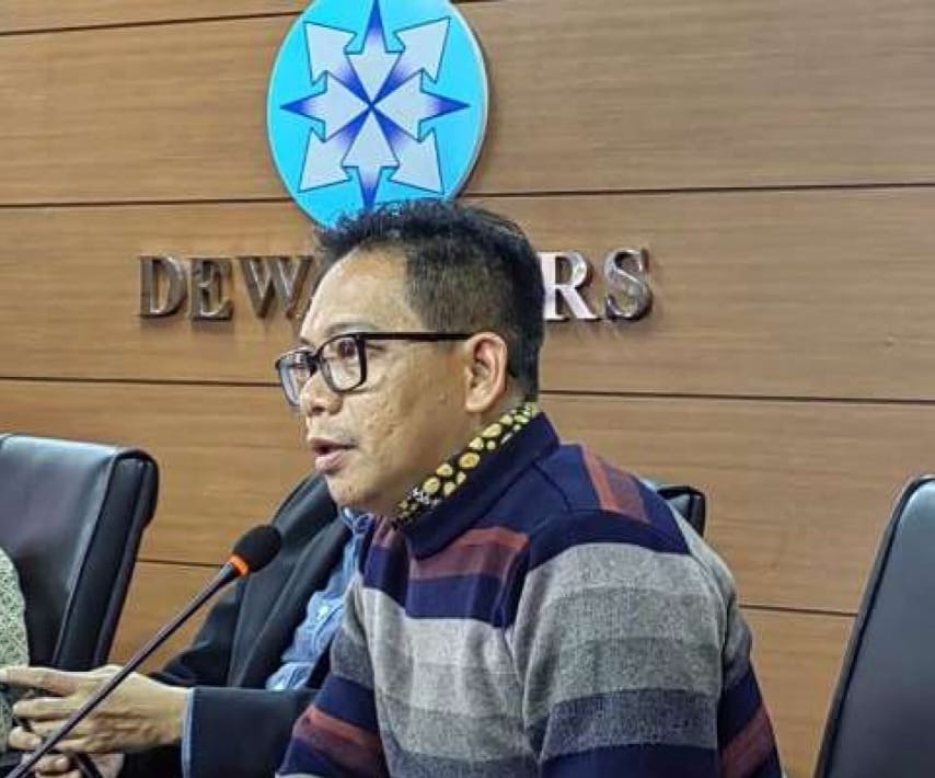 Ketua Komisi Pengaduaan dan Penegakan Etika Pers pada Dewan Pers Yadi Hendriana