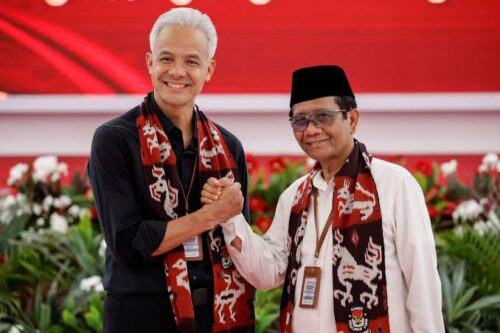 Pasangan calon presiden dan wakil presiden nomor urut 3, Ganjar Pranowo dan Mahfud MD akan memulai kampanye di Papua dan Aceh, Selasa (28/11)