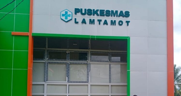 Bangunan Pukesmas Lamtamot Kecamatan Lembah Seulawah Aceh Besar