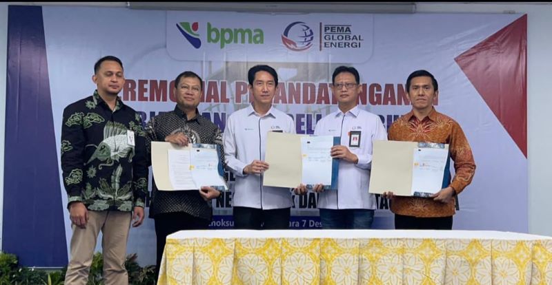 PGN, PTGN dan PGE menandatangani PJBG 45 BBTUD untuk Pupuk Iskandar Muda, dan industri di Aceh-Sumut