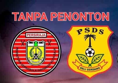 Persiraja Banda Aceh menjamu PSDS Deli Serdang tanpa kehadiran penonton di Stadion Harapan Bangsa Lhong Raya Banda Aceh pada Senin malam (11/12)