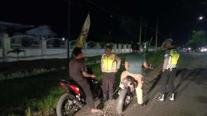 Polisi menertibkan geng motor dan balapan liar di wilayah hukum Polresta Banda Aceh
