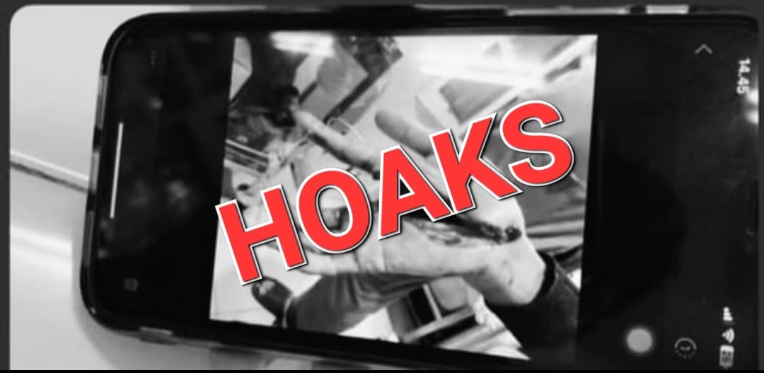 Sebuah video hoax korban jambret di Limpok, Aceh Besar yang menarasikan korban putus tangan beredar