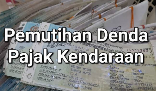 Pemerintah Aceh melalui Badan Pengelolaan Keuangan Aceh mengeluarkan kebijakan pemutihan denda pajak kendaraan bermotor yang berlaku hingga 31 Desember 2024