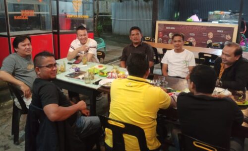 Kapolres Sabang AKBP Erwan temu ramah dengan insan pers di Kota Sabang, Senin malam, 15 Januari 2024