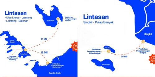 Kementerian Perhubungan menetapkan 3 lintasan penyeberangan perintis di Provinsi Aceh tahun 2024