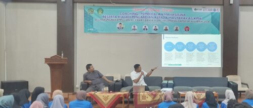 Pembekalan mahasiswa Kuliah Pengabdian Masyarakat (KPM) di lingkungan UIN Ar-Raniry yang diselenggarakan LP2M di aula Teater Museum kampus setempat, Selasa (9/1)