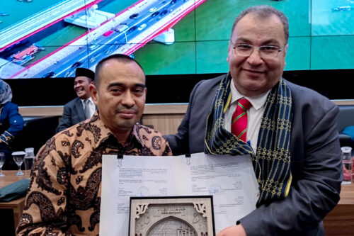 UIN Ar-Raniry Banda Aceh melakukan penandatanganan MoU secara serentak dengan Zarqa University Yordania