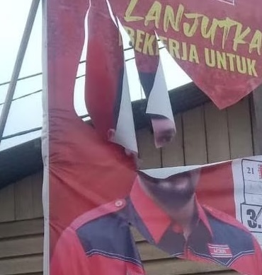 Panwaslih Aceh mencatat hingga Desember 2023, sebanyak 618 alat peraga kampanye dilaporkan dirusak, yang tersebar di berbagai wilayah