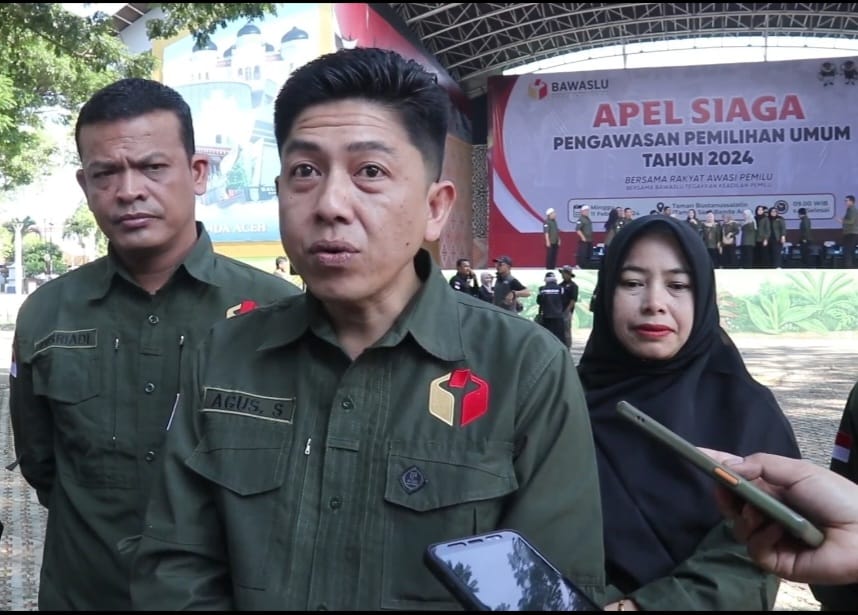 Ketua Panitia Pengawas Pemilihan Umum (Panwaslih) Provinsi Aceh Agus Syahputra