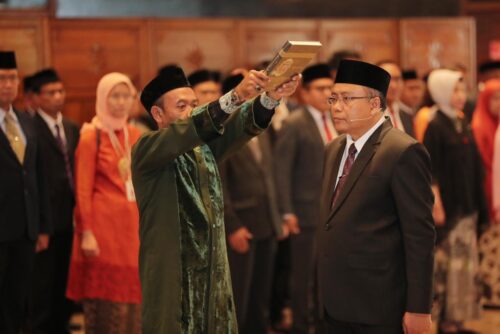 Kajari Lhokseumawe Lalu Syaifudin SH MH dilantik sebagai Inspektur II Itjen Kementerian Desa, Pembangunan Daerah Tertinggal, dan Transmigrasi