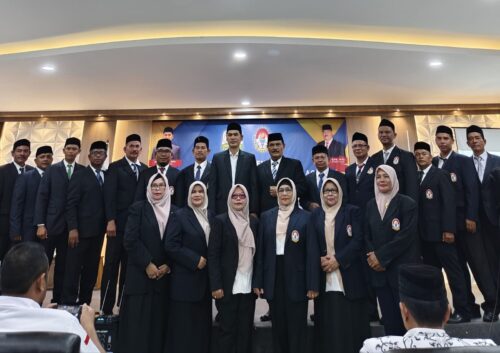 Kadispora Aceh M Nasir Syamaun melantik pengurus Ikatan Pembina Olahraga (IPORA) Provinsi Aceh periode 2023-2027 di aula Gedung Pemuda Dinas setempat, Jum'at pagi (23/2)