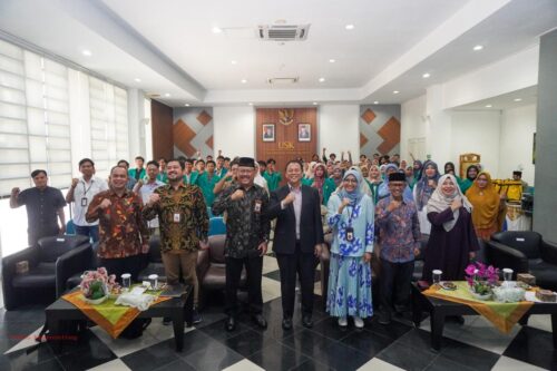 Kementerian Sekretariat Negara (Setneg) menyambangi Universitas Syiah Kuala (USK) untuk menyelenggarakan Setneg Mantul Goes to Campus, Selasa (27/2)