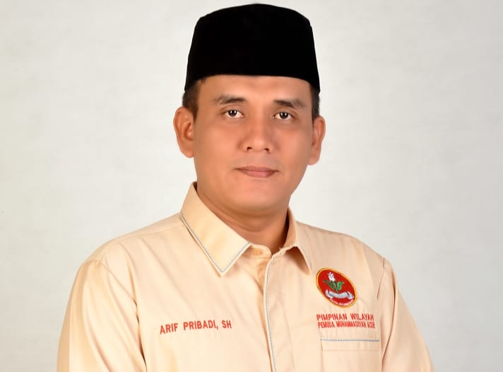 Sekretaris Pimpinan Wilayah Pemuda Muhammadiyah Aceh Arif Pribadi