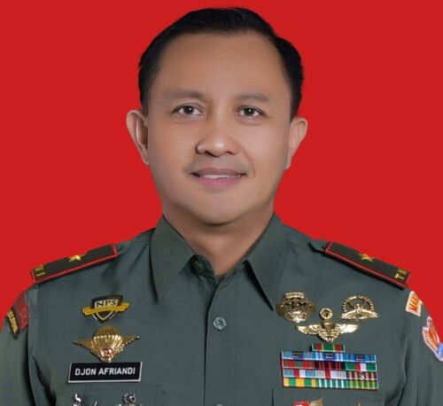 Panglima TNI menunjuk Brigjen Djon Afriandi menjadi Danjen Kopassus, pasukan elite dari TNI AD