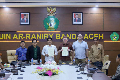 FISIP UIN Ar-Raniry menandatangani MoA dengan Department of Global Health and Social Medicine, Harvard University, Amerika Serikat, Jum'at (2/2)