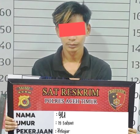 Seorang pria berinisial YU (19) warga Kecamatan Idi Rayeuk diamankan anggota Opsnal Satreskrim Polres Aceh Timur Polda Aceh dan anggota Polsek Idi Rayeuk karena melarikan anak gadis di bawah umur