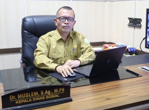 Kepala Dinas Sosial Aceh Dr Muslem Yacob