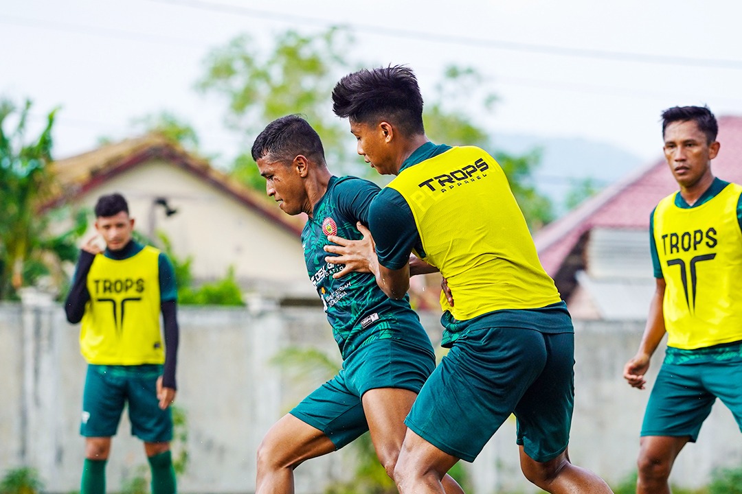 Persiraja Banda Aceh sudah berlatih kembali dalam tiga hari terakhir di Stadion Carlos Lhoknga, Aceh Besar