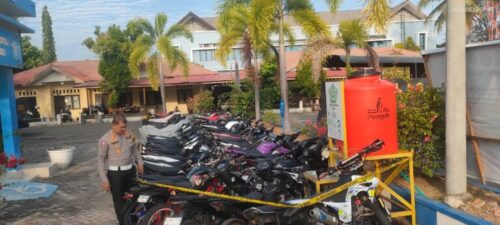 Polres Pidie telah mengamankan puluhan unit sepeda motor hasil dari balap liar di beberapa lokasi dalam wilayah hukum Polres Pidie pada pekan pertama Ramadhan 1445 Hijriah
