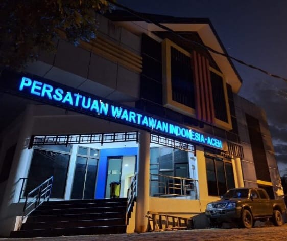 Kantor PWI Aceh di kawasan Simpang Lima Banda Aceh