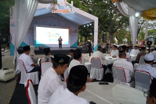 BSI Regional Aceh menyelenggarakan Gema Ramadhan BSI 1445 H berkolaborasi dengan Masjid Islamic Center, Lhokseumawe