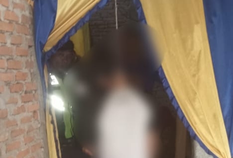 Seorang pria YS, ditemukan tewas gantung diri di dalam rumahnya, Desa Suka Makmur, Kecamatan Kejuruan Muda, Aceh Tamiang, Kamis (21/3/2024)