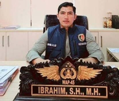 Kasat Reskrim Polres Lhokseumawe Iptu Ibrahim