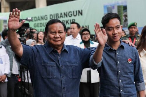 Pasangan calon presiden dan wakil presiden nomor urut 2 Prabowo Subianto dan Gibran Rakabuming Raka memenangkan Pilpres 2024 berdasarkan hasil rekapitulasi suara 38 provinsi yang dilakukan KPU