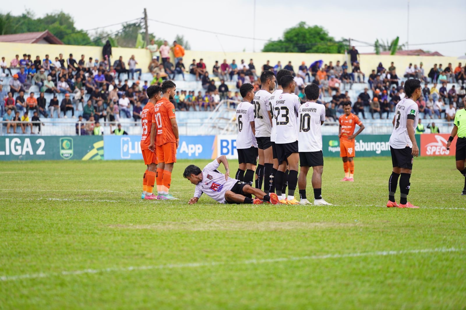Laga leg 1 playoff promosi Liga 1 Persiraja Banda Aceh vs Malut United berakhir imbang 0-0 di Stadion Langsa, Selasa sore (5/3)