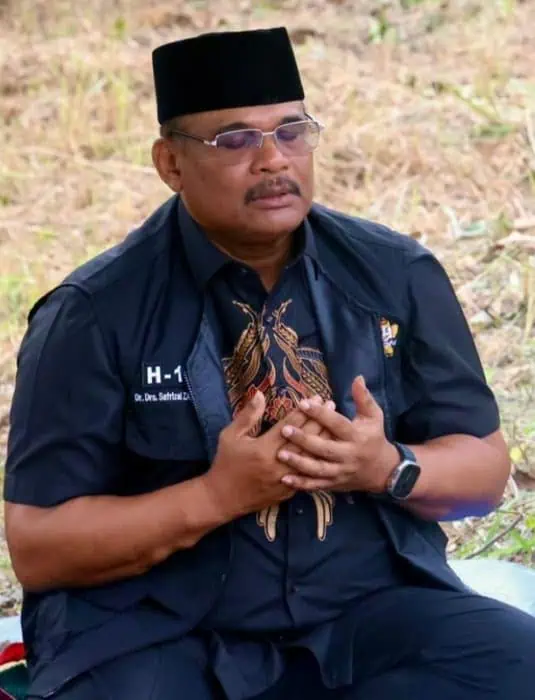 Pj Gubernur Aceh Safrizal ZA menyampaikan duka cita atas wafatnya ulama Aceh, Tu Sop