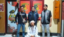 Unit Perlindungan Perempuan dan Anak (PPA) Satreskrim Polres Simeulue menangkap seorang ustaz muda berinisial DF (32), atas dugaan tindak pidana pelecehan seksual dan pemerkosaan terhadap anak di bawah umur. (Foto: Dok. Polres Simeulue)