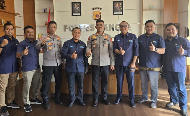 PLN UP3 Langsa menjalin koordinasi dengan Polres Langsa melalui kunjungan silaturahmi yang diterima Kapolres Langsa AKBP Mughi Prasetyo Habrianto.