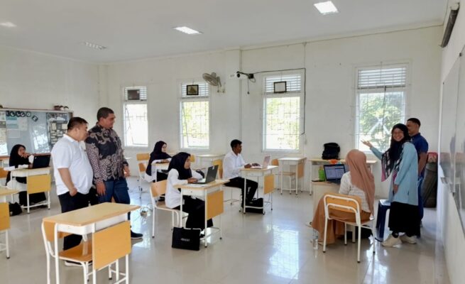 Sebanyak 1.205 peserta mengikuti ujian SKTT PPPK Tahap II Tahun 2024 di lingkungan Kemenag Aceh, Sabtu (31/5/2025). (Foto: For Infoaceh.net)