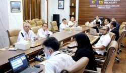 Asset & Liabilities Committee Regional Aceh melaporkan kinerja APBN Regional Aceh Triwulan I 2025. (Foto: Dok. Kanwil DJPb Aceh)