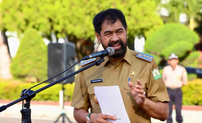 Gubernur Aceh Muzakir Manaf atau Mualem