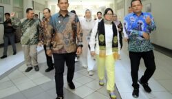 Wamendikti Saintek Prof Stella Christie PhD mengunjungi kampus Politeknik Aceh, Kamis, 8 Mei 2025