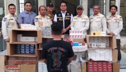 90.000 batang rokok ilegal diamankan dalam operasi gabungan yang digelar di Kabupaten Pidie Jaya dan Bireuen pada 15–16 Mei 2025