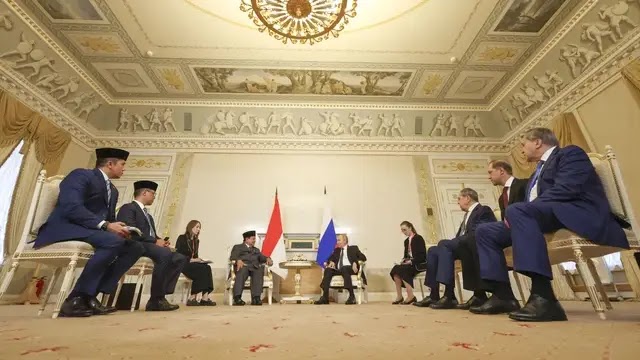 Putin Nyatakan Rusia Siap Bantu Pengembangan Nuklir di Indonesia