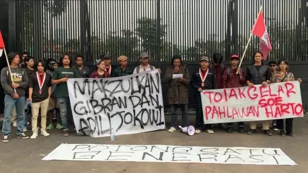GMNI Jaksel Serukan Pecat Semua Pejabat Rezim Dinasti dan Makzulkan Gibran!