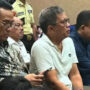 Wajah Tegang! Anies dan Rocky Gerung Hadiri Sidang Vonis Tom Lembong