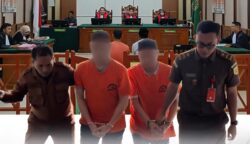 Majelis Hakim PN Bireuen menjatuhkan vonis terhadap dua terdakwa kasus Tindak Pidana Perdagangan Orang (TPPO), yakni R dan JS. (Foto: Ist)