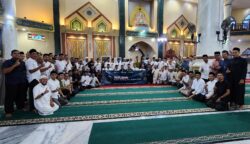 Subuh Keliling BSI Aceh di Masjid Baitul Musyahadah (Kupiah Meuketop), Seutui, Banda Aceh, Sabtu pagi (26/7). (Foto: Ist)