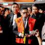 Hasto Kristiyanto di Pengadilan Tindak Pidana Korupsi, Jakarta Pusat