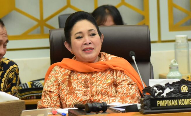 Ketua Komisi IV DPR RI, Siti Hediati Hariyadi alias Titiek Soeharto