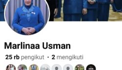 Penipuan mengatasnamakan istri Gubernur Aceh di sosial media Facebook dengan akun bernama Marlinaa Usman. (Foto: Ist)