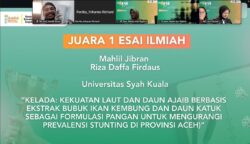 Dua mahasiswa Fakultas Kedokteran USK Mahlil Jibran dan Riza Daffa Firdaus, meraih Juara 1 Lomba Esai Ilmiah Nasional KSE JUARA 2025 yang digelar Paguyuban KSE Universitas Sumatera Utara (USU). (Foto: Ist)